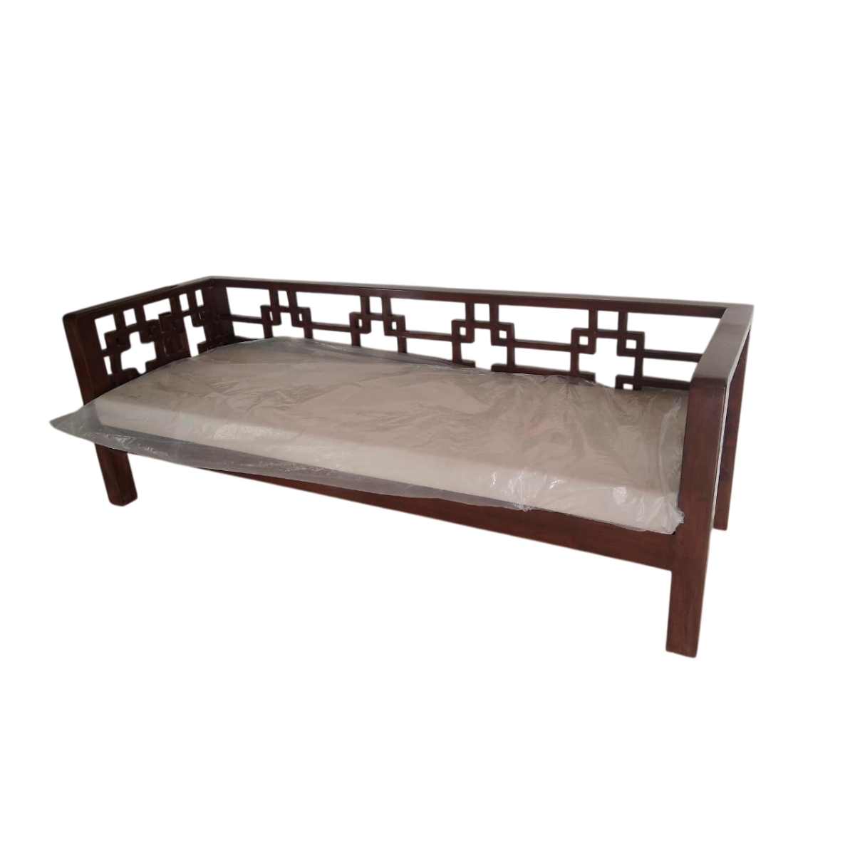 4 Seater Teak Wood Wooden Diwan Stylish Durable Manufacturers in Odisha