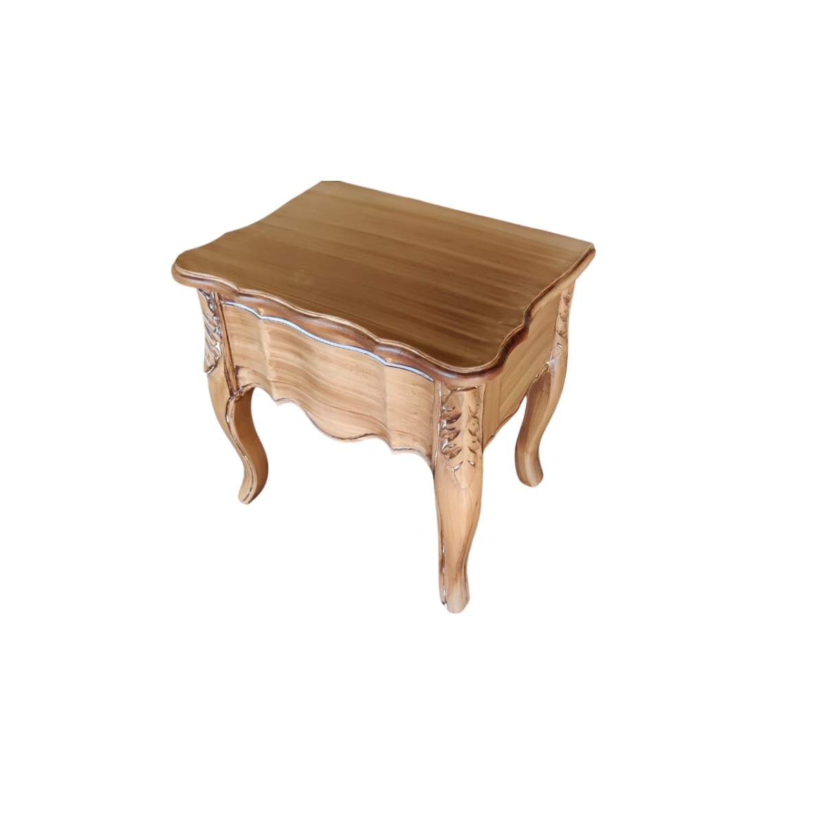 Antique Rectangular Wooden Side Table with Drawer Storage for Home Use Manufacturers in Imphal