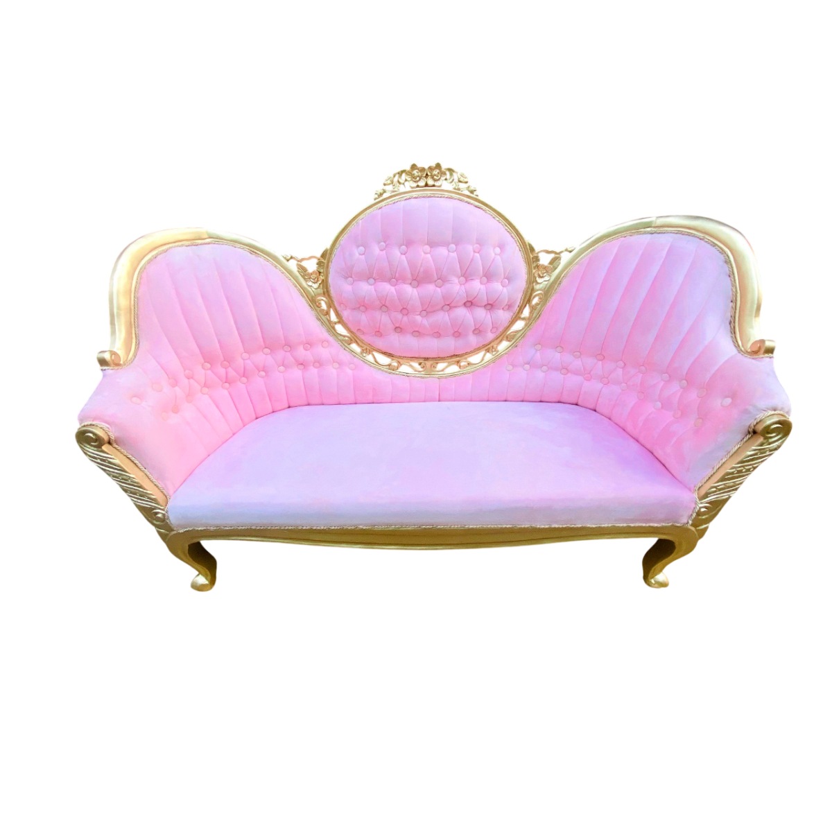 Contemporary Pink Wooden Sofa for Stylish Spaces Manufacturers in Indore