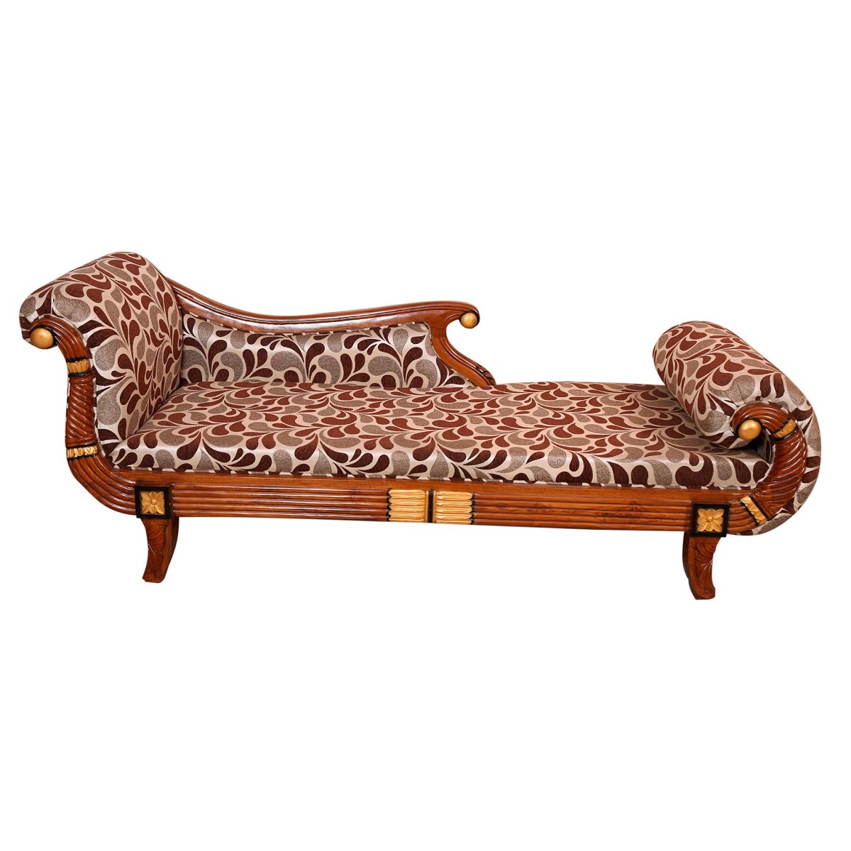 Durable 3 Seater Teak Wood Diwan Perfect for Living Rooms Manufacturers in Odisha