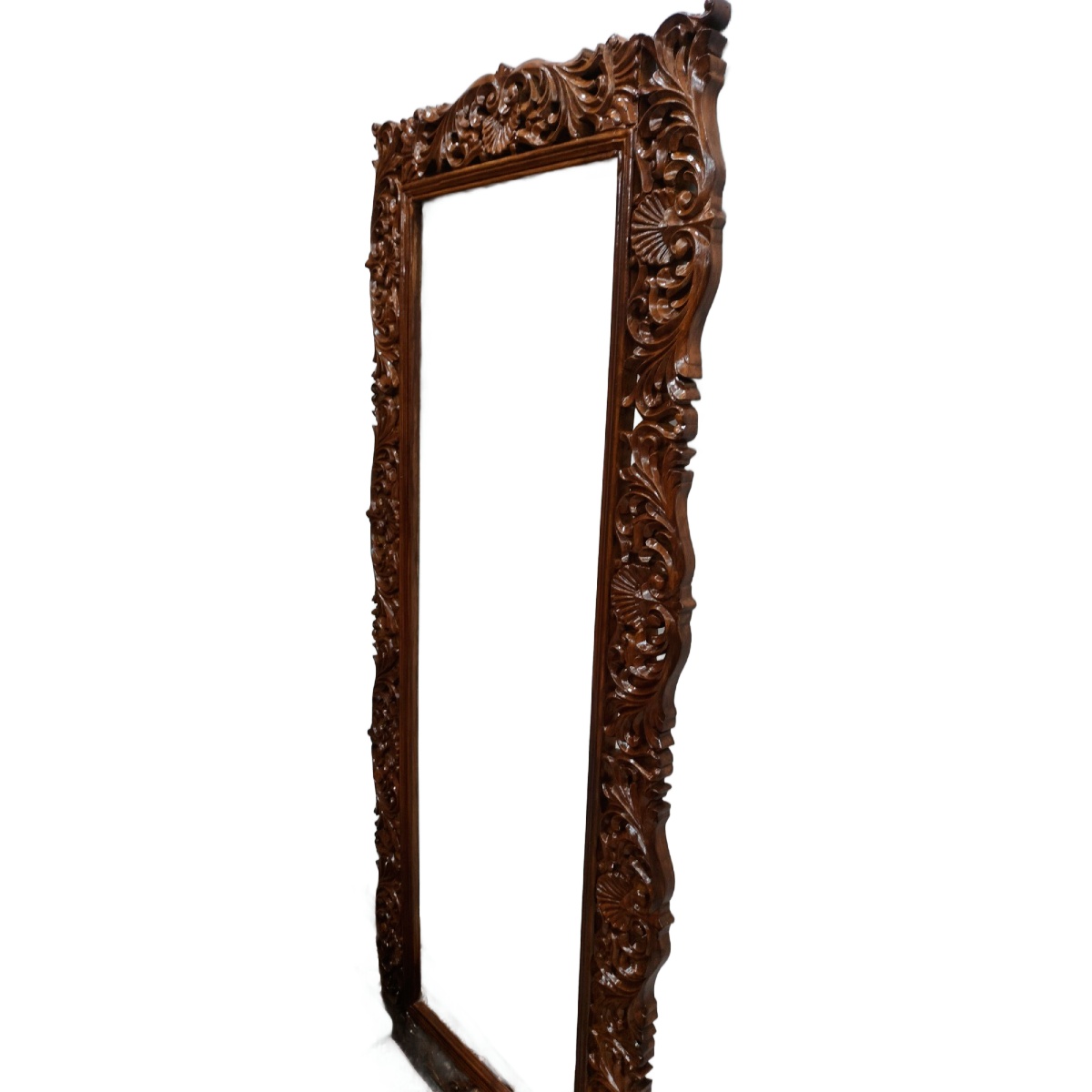 Elegant Wooden Mirror Frame Crafted from Premium Teak Wood for Timeless Decor Manufacturers in Andhra Pradesh