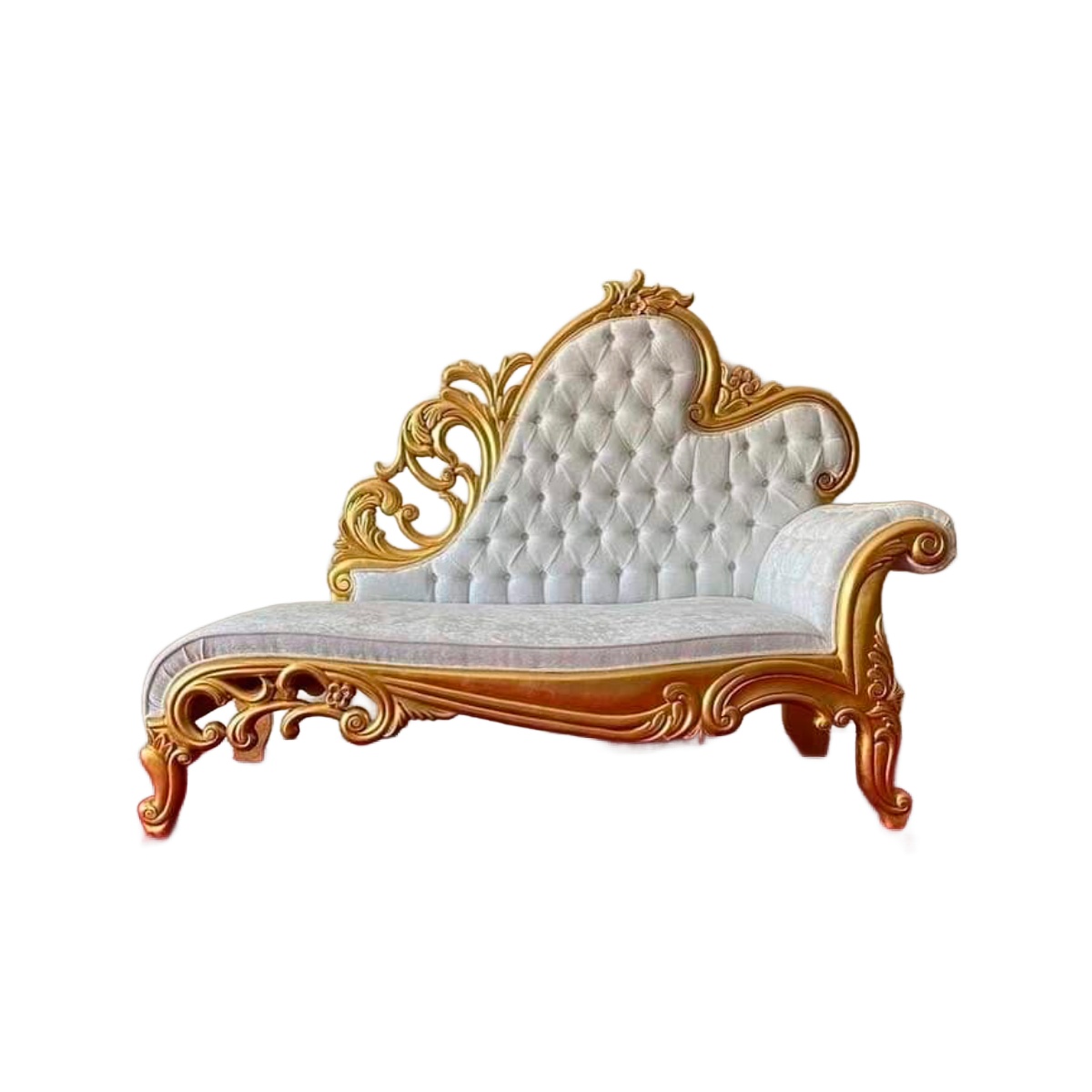 Golden Wood Chair Stylish and Durable Ideal for Wedding Use Made in India Manufacturers in Indore