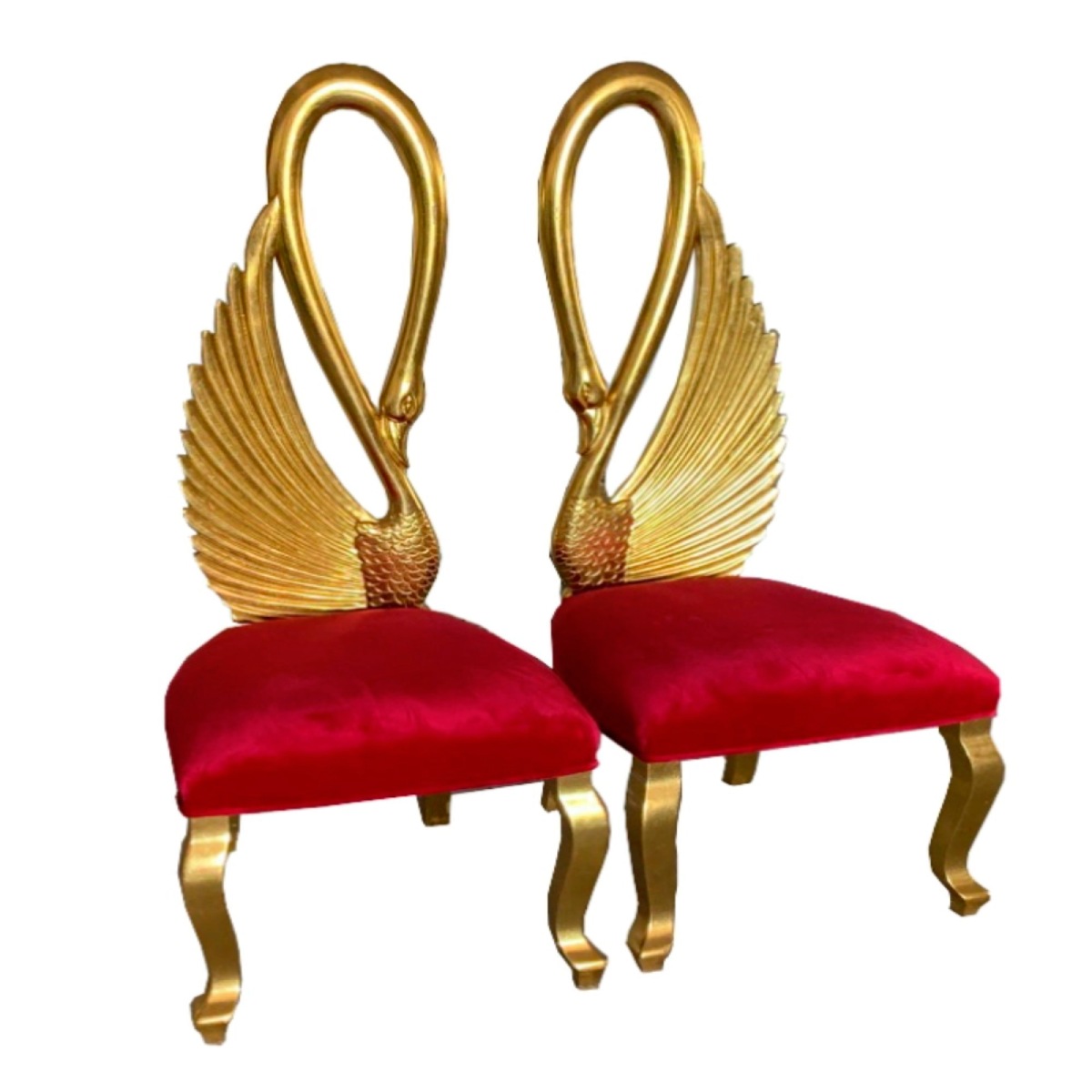 Handcrafted Golden Wooden Chair with Antique Appearance Manufacturers in Guwahati