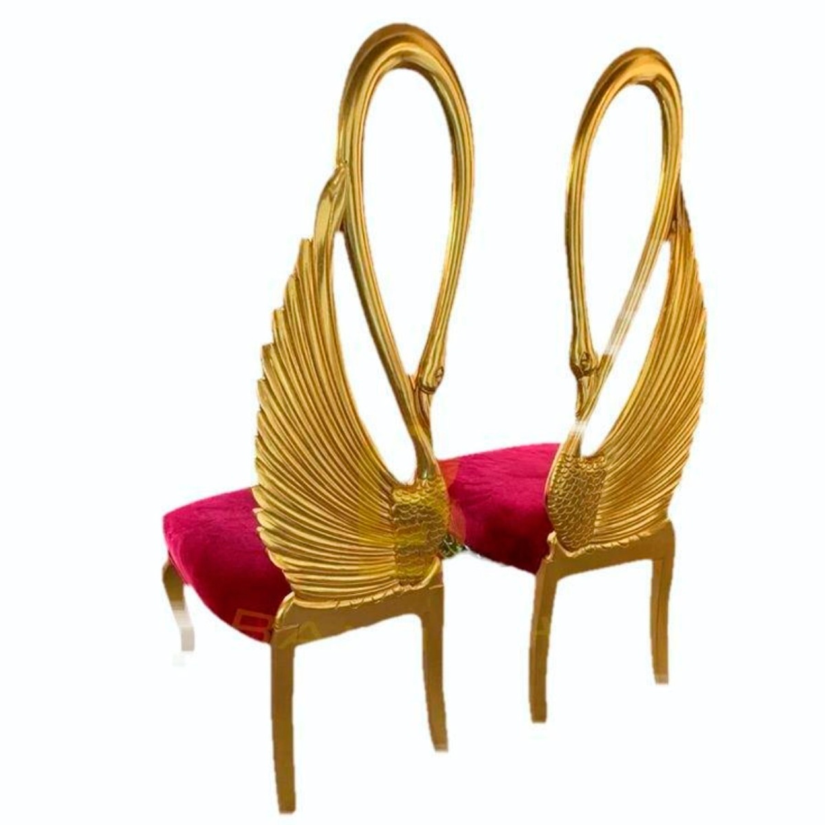 Handcrafted Golden Wooden Chair with Antique Appearance Manufacturers in Guwahati