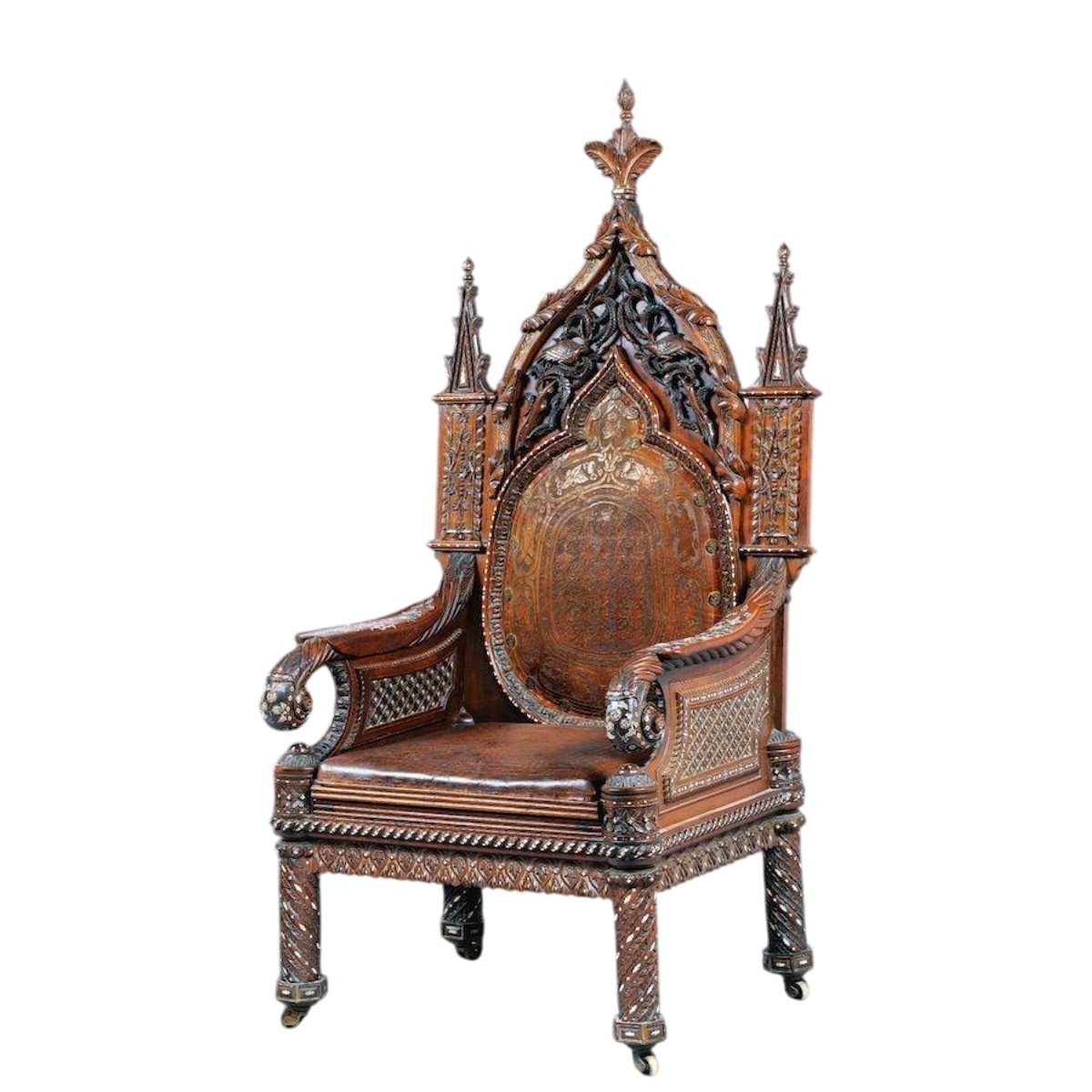 Luxury Golden Wooden Antique Wedding Chair Made in India Manufacturers in Guwahati