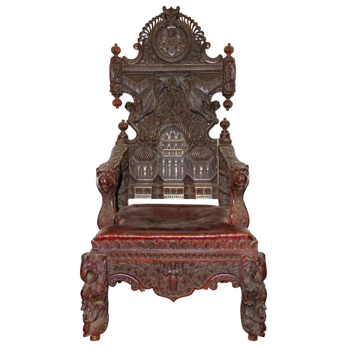 Luxury Golden Wooden Antique Wedding Chair Made in India Manufacturers in Guwahati