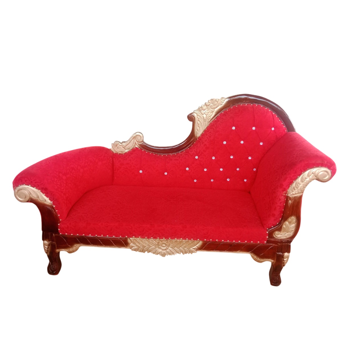 Mango Wood 2 Seater Maharaja Diwan Couch for Elegant Seating Manufacturers in Chhattisgarh