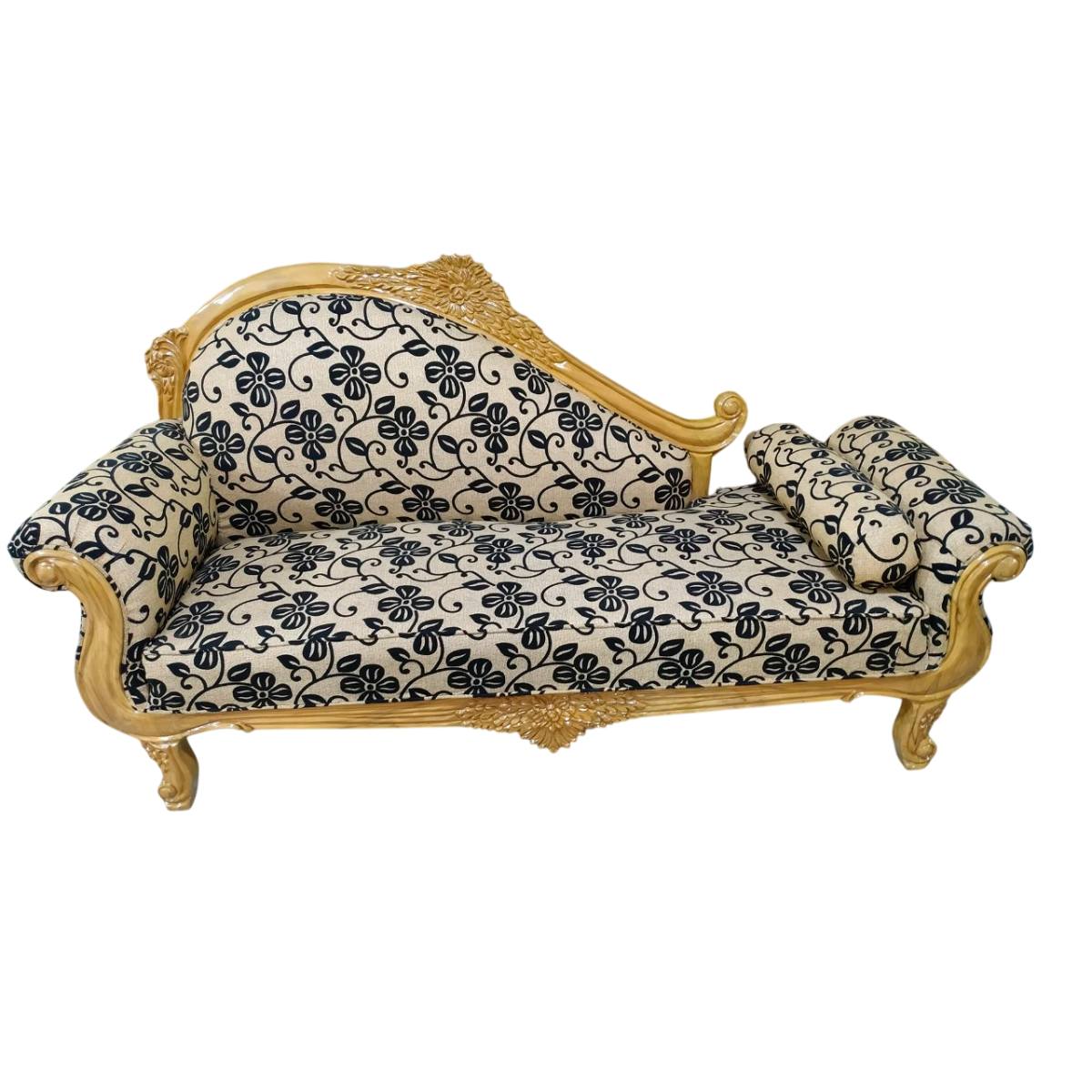 Golden Wooden Couch Sofa Wedding Decor Crafted in India for Elegant Wedding Celebrations Manufacturers in Chhattisgarh