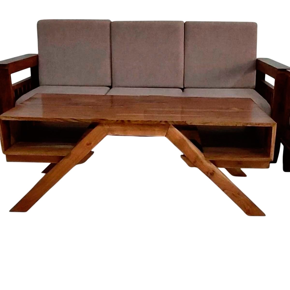 Stylish Rectangular Brown Wooden Table With Polished Wood Finish Ideal for Home and Office Manufacturers in Gujarat