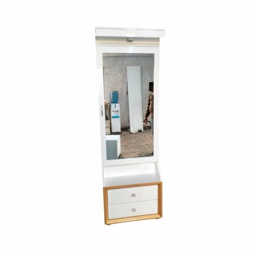 2 Drawer Engineered Wooden Dressing Storage White Laminated Finish Manufacturers, Suppliers, Exporters in Bangalore