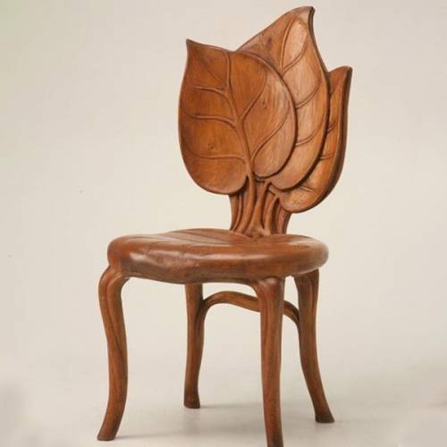 Brown Teak Wood Chair with Cotton Seat Cushion and Polished Surface Manufacturers, Suppliers, Exporters in Karnataka