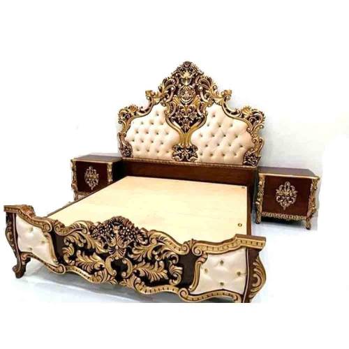 Polished Teak Wooden King Bed Double Size With Box Storage for Home Use Manufacturers, Suppliers, Exporters in Uttar Pradesh